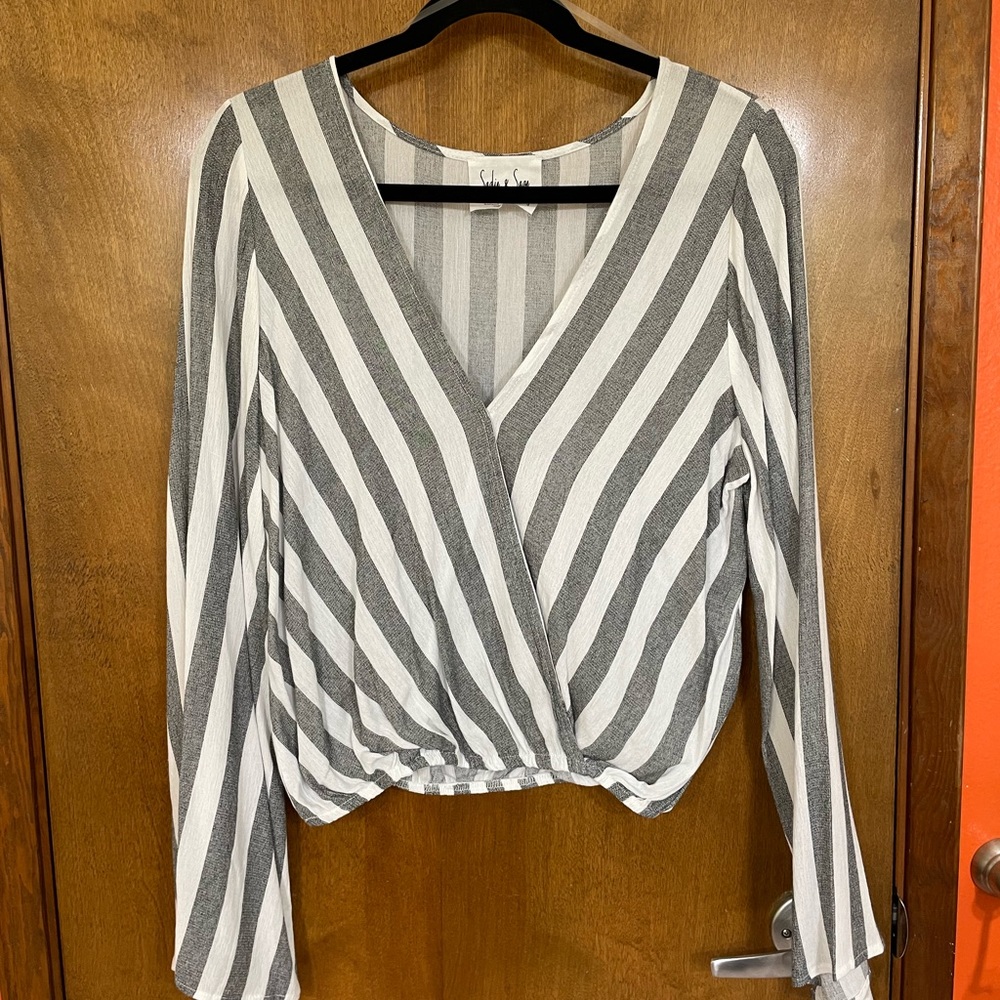 Sadie & Sage Boho Beach top